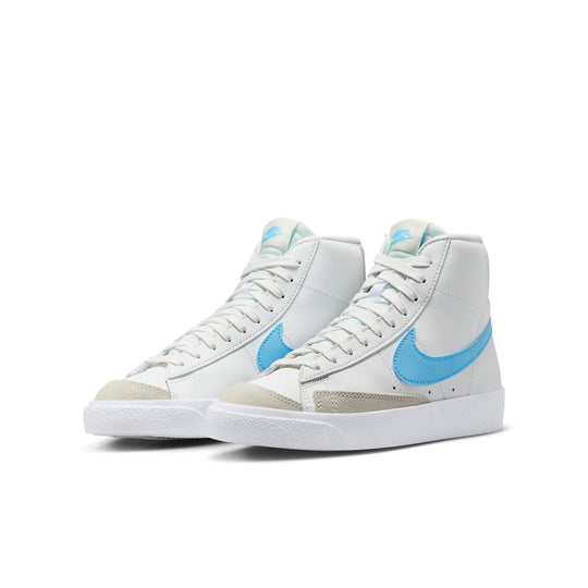 (GS) Nike Blazer Mid '77 'Summit White Aquarius Blue' DA4086-114