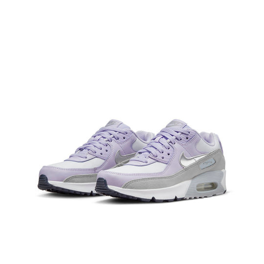(GS) Nike Air Max 90 Leather 'Violet Frost' CD6864-123