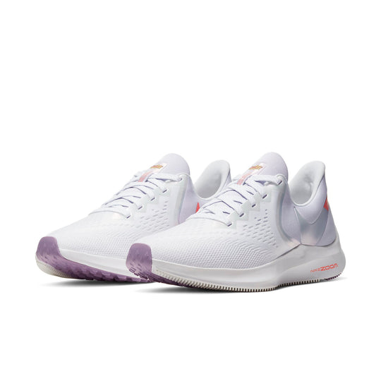 (WMNS) Nike Air Zoom Winflo 6 'White Violet Star' CW2638-181