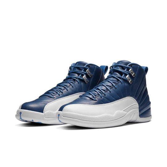 Air Jordan 12 Retro 'Indigo' 130690-404 Retro Basketball Shoes  -  KICKS CREW