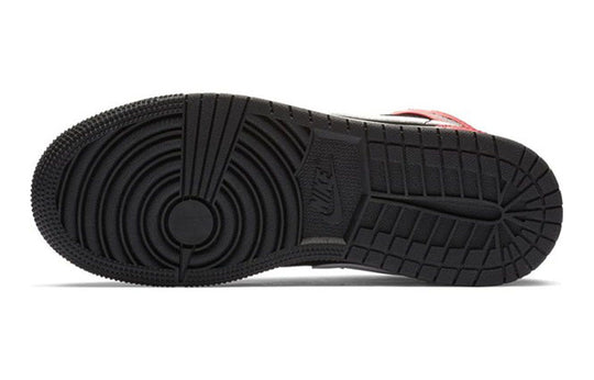 (GS) Air Jordan 1 Mid 'Infrared 23' 554725-061 Retro Basketball Shoes  -  KICKS CREW