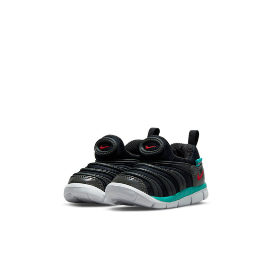 (TD) Nike Dynamo Free Low-Top Running Shoes Black/Blue 343938-029