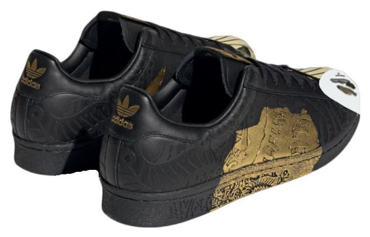 adidas originals Superstar 80s x Han Meilin 'Black Gold' ID4379