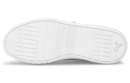 (WMNS) PUMA Cali Star Lights Platform Shoes White/Green/Orange 381609-01