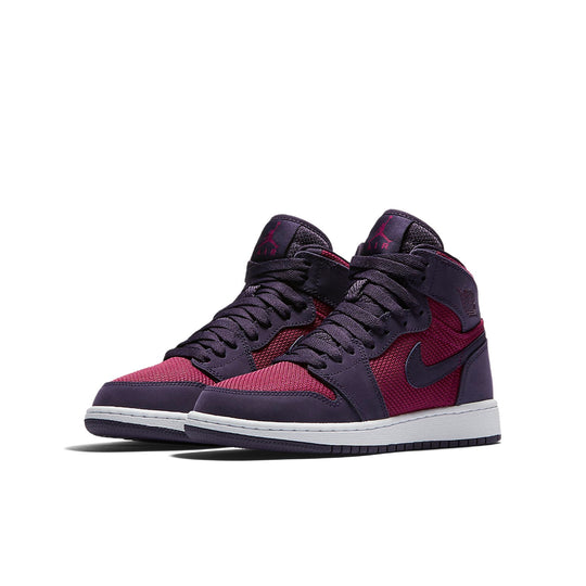 (GS) Air Jordan 1 Retro High 'True Berry' 332148-608 Big Kids Basketball Shoes  -  KICKS CREW