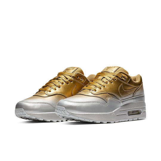 (WMNS) Nike Air Max 1 LX 'Metallic Gold Platinum' 917691-700