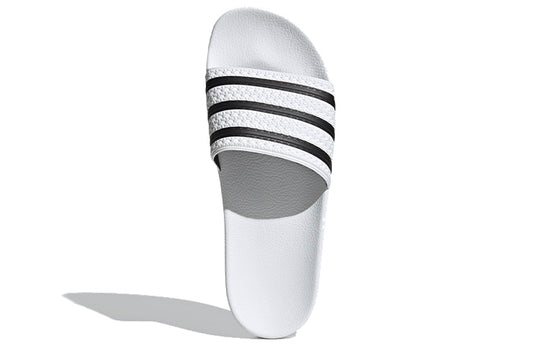 adidas Adilette Slide 'White Black' 280648 Beach & Pool Slides/Slippers  -  KICKS CREW