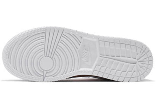 (GS) Air Jordan 1 Low 'White Rose Gold' 554723-090 Big Kids Basketball Shoes  -  KICKS CREW