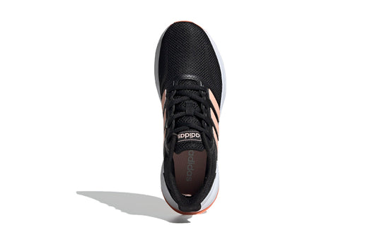 (GS) adidas neo Runfalcon J 'Black White Pink' EE6932