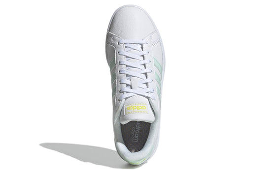(WMNS) adidas Grand Court 'White Dash Green' EG7643