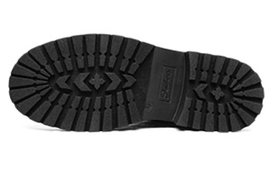 (WMNS) Skechers Modern Comfort Winter High-Top Martin Boots Black 167059-BKNT