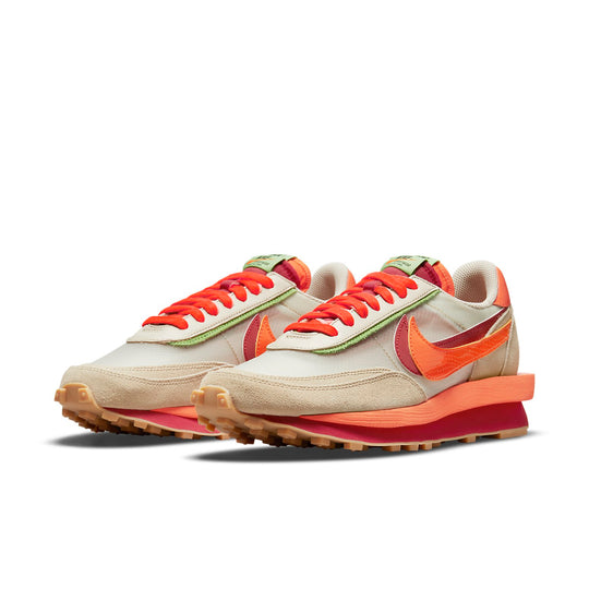 Nike sacai x Clot x LDWaffle 'Net Orange Blaze' DH1347-100