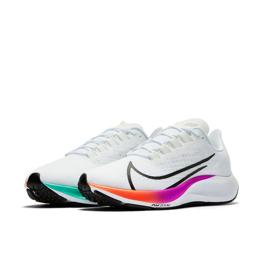 (WMNS) Nike Air Zoom Pegasus 37 'White Multi-Color' BQ9647-103