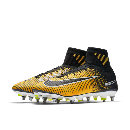 Nike Mercurial Superfly 5 Dynamic Fit Soft Ground Pro 'Black Yellow' 831956-801