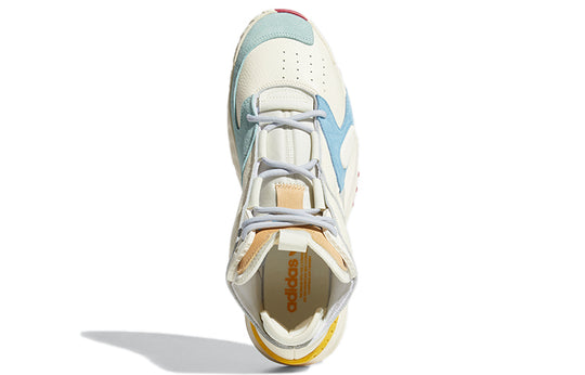 adidas originals Streetball Basketball Shoes 'Cream White Blue Yellow' FX7663