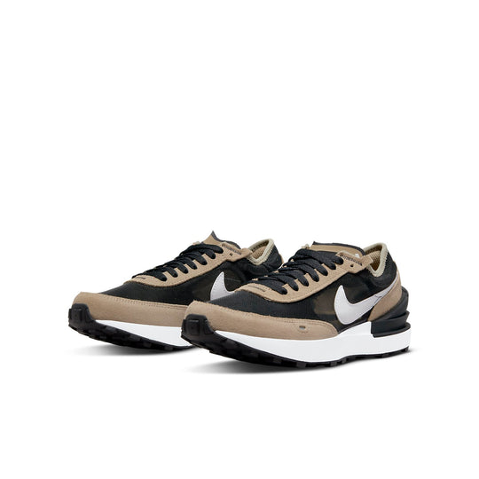 (GS) Nike Waffle One Athleisure Casual Sports Shoe Black Brown DC0481-007
