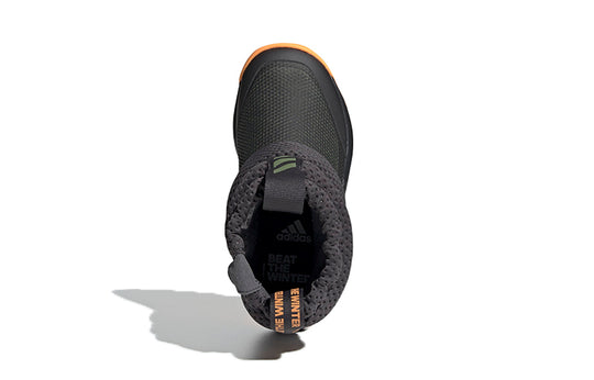 (PS) adidas Rapidasnow C Snow Boots Black Orange G27178
