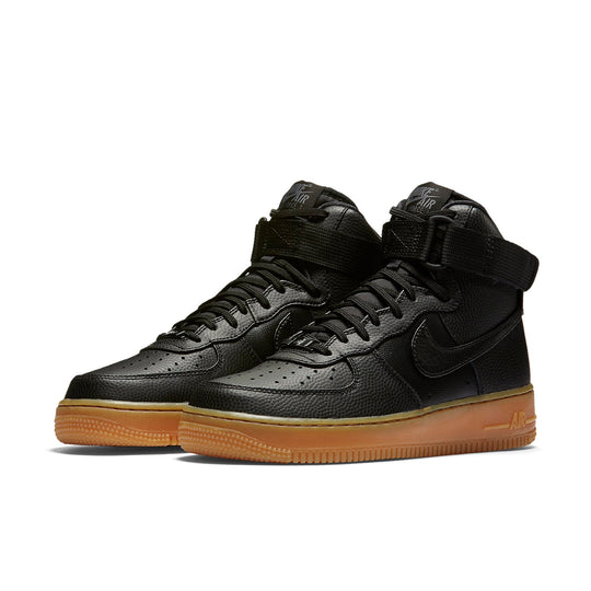 (WMNS) Nike Air Force 1 High 'Black Dark Grey Gum' 860544-002