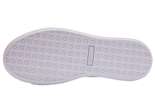 PUMA Sneakers Suede Platform Dots Jr 'Silver' 368991-02