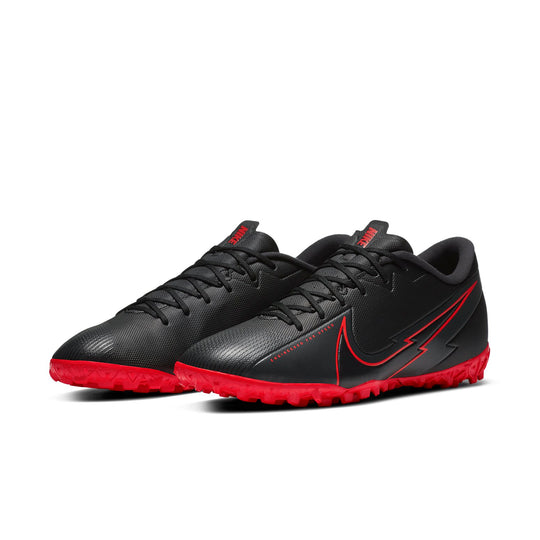 Nike Mercurial Vapor 13 Academy TF 'Black Red' AT7996-060