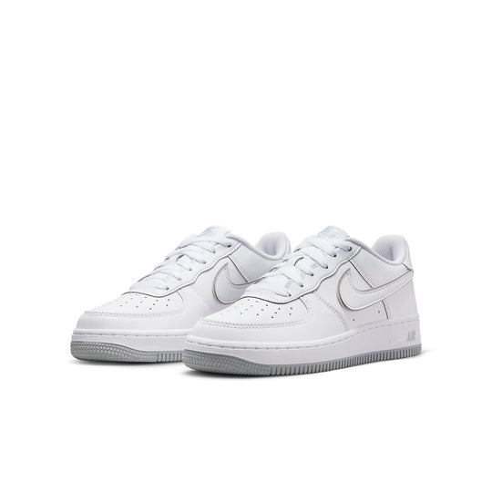 (GS) Nike Air Force 1 'White Wolf Grey Sole' DX5805-100