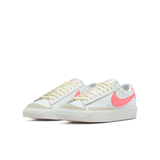 (GS) Nike Blazer Low '77 'White Pink Gaze' DA4074-112