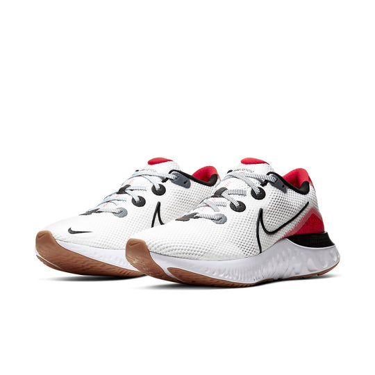 Nike Renew Run 'White University Red' CW5231-100