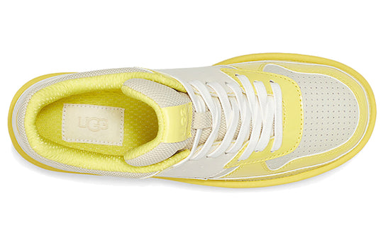 (WMNS) UGG Highland Casual Skateboarding Shoes Yellow White 1115810-WSSM