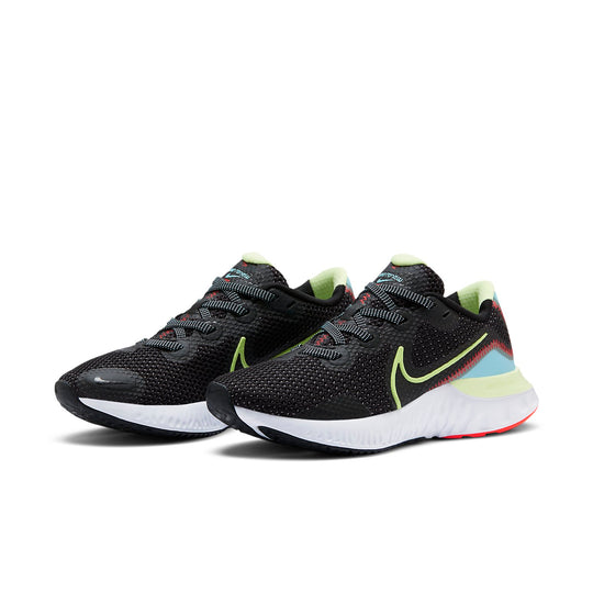 (WMNS) Nike Renew Run 'Black Volt Glacier Ice' CK6360-009