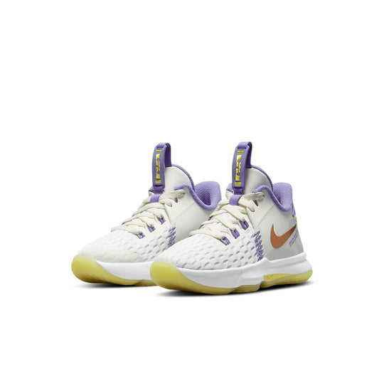 (PS) Nike Lebron Witness 5 'White Purple' CT4630-102