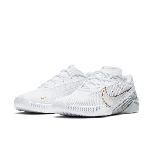 (WMNS) Nike React Metcon Turbo 'White Metallic Gold' CT1249-100