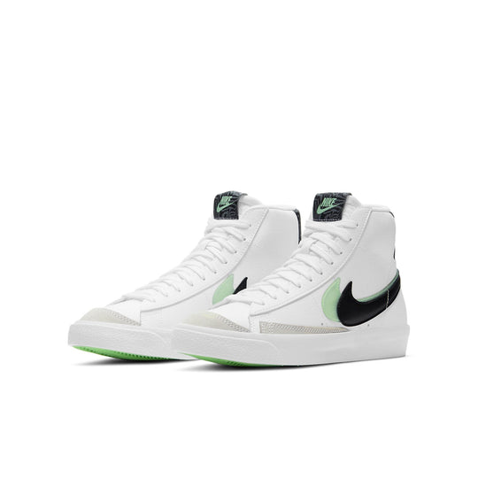(GS) Nike Blazer Mid '77 SE 'Double Swoosh - White Vapor Green' DD1847-100