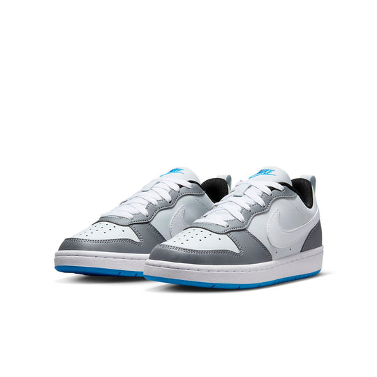 (GS) Nike Court Borough Low Recraft 'Platinum Cool Grey Photo Blue' DV5456-019