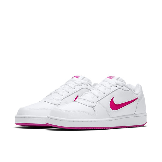 (WMNS) Nike Ebernon Low White/Red AQ1779-103