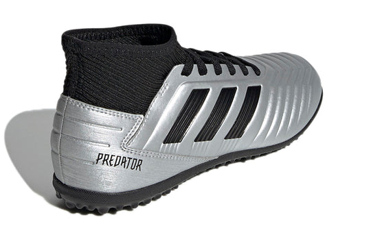 (GS) adidas Predator Tango 19.3 Turf Boots 'Silver Black' G25802