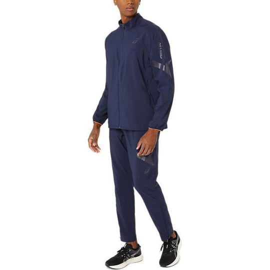 Asics A-I-M Cool Stretch Summer Woven Jacket 'Midnight' 2031E542-400