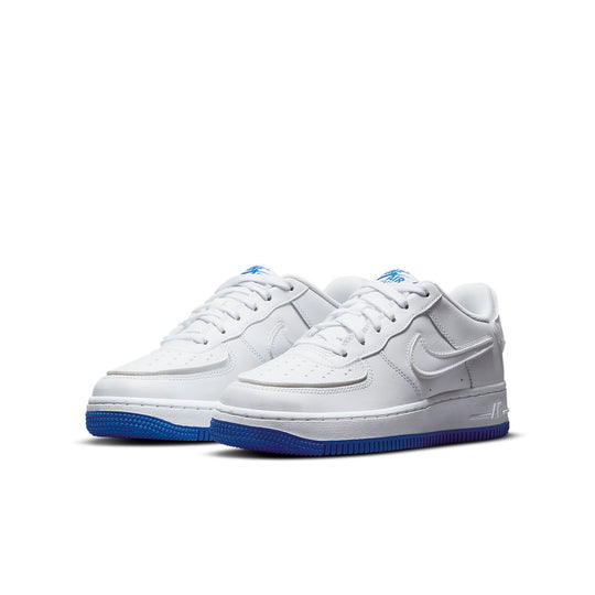 (GS) Nike Air Force 1/1 'White Royal Blue' DB4545-105