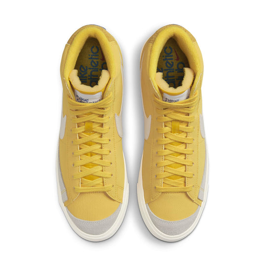 Nike Blazer Mid 77 Athletic Club Sneakers Yellow/White DH7694-700