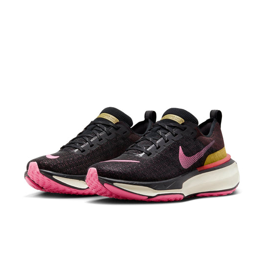 (WMNS) Nike ZoomX Invincible Run Flyknit 3 'Black Pink' DR2660-200