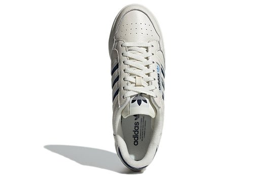 adidas originals Continental 80 Stripes 'Creamwhite Blue' H05034