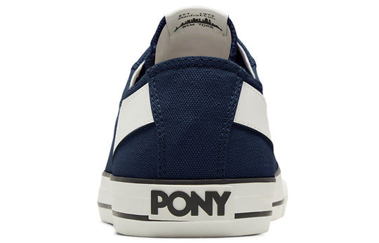 PONY Low-Top Leisure Board Shoes Blue 02M1SH01NB