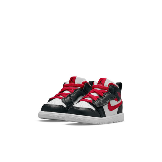 (TD) Air Jordan 1 Mid ALT 'Black Red White' AR6352-016