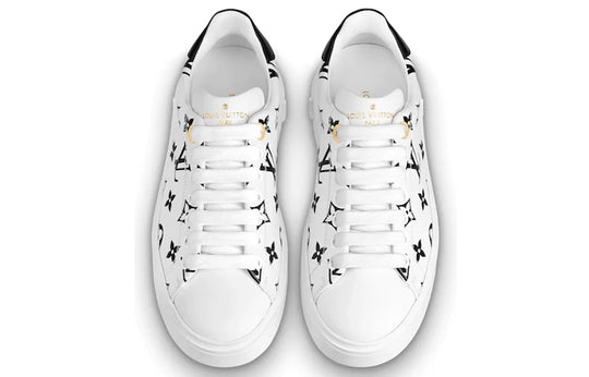 (WMNS) LOUIS VUITTON LV Time Out Sneakers Black/White 1A87NF