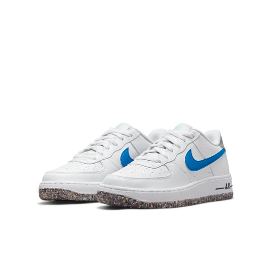(GS) Nike Air Force 1 LV8 Next Nature Crater 'White Light Photo Blue' DR3098-100