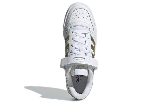 (WMNS) adidas Forum Low 'White Gold Metallic' H05108