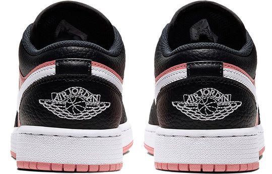 (GS) Air Jordan 1 Low 'Pink Quartz' 554723-016 Big Kids Basketball Shoes  -  KICKS CREW