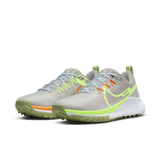 Nike React Pegasus Trail 4 'Light Iron Ore Volt' DJ6158-002