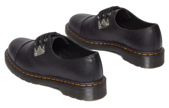 Dr.Martens 1461 Toe Plate Lunar Leather Oxford Shoes 'Black Milled Nappa' 31684001
