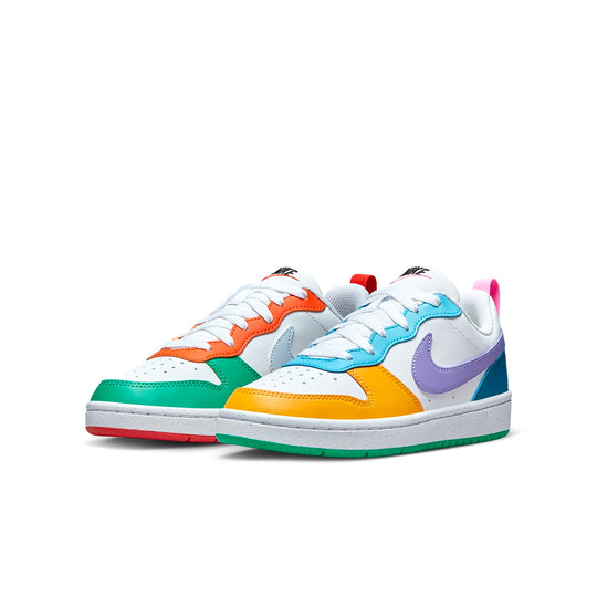 (GS) Nike Court Borough Low Recraft 'Multi-Color' FQ8373-902