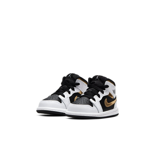 (TD) Air Jordan 1 Mid 'White Gold' 640735-190 Infant/Toddler Shoes  -  KICKS CREW